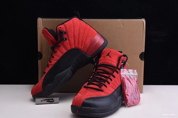 Cheap Husky Air CT8013-602 Flu Jordan 12 Reverse Retro Game 0727